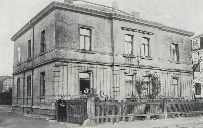 Das Haus Leubener Str. 21 vor 1930