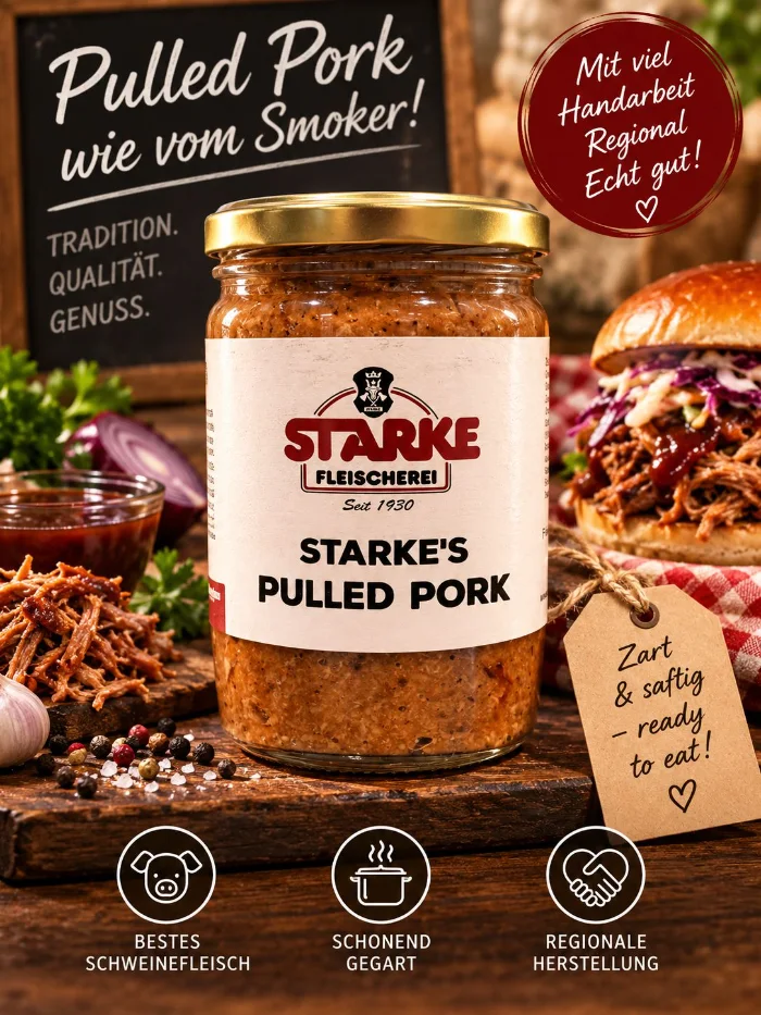 Starke&rsquo;s Pulled Pork im Glas