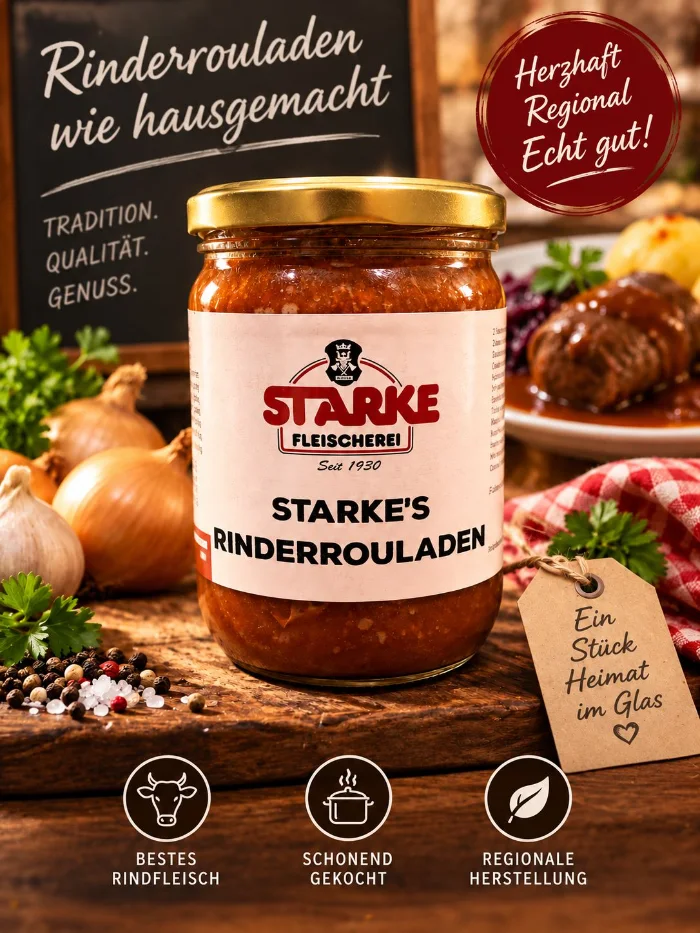 Starke&rsquo;s Rinderrouladen im Glas
