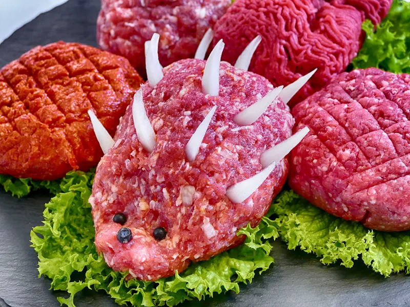Partyservice Dresden – Mett-Igel auf der Partyplatte